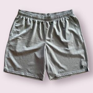 Champion Mens Classic Mesh Short in Granite Heather